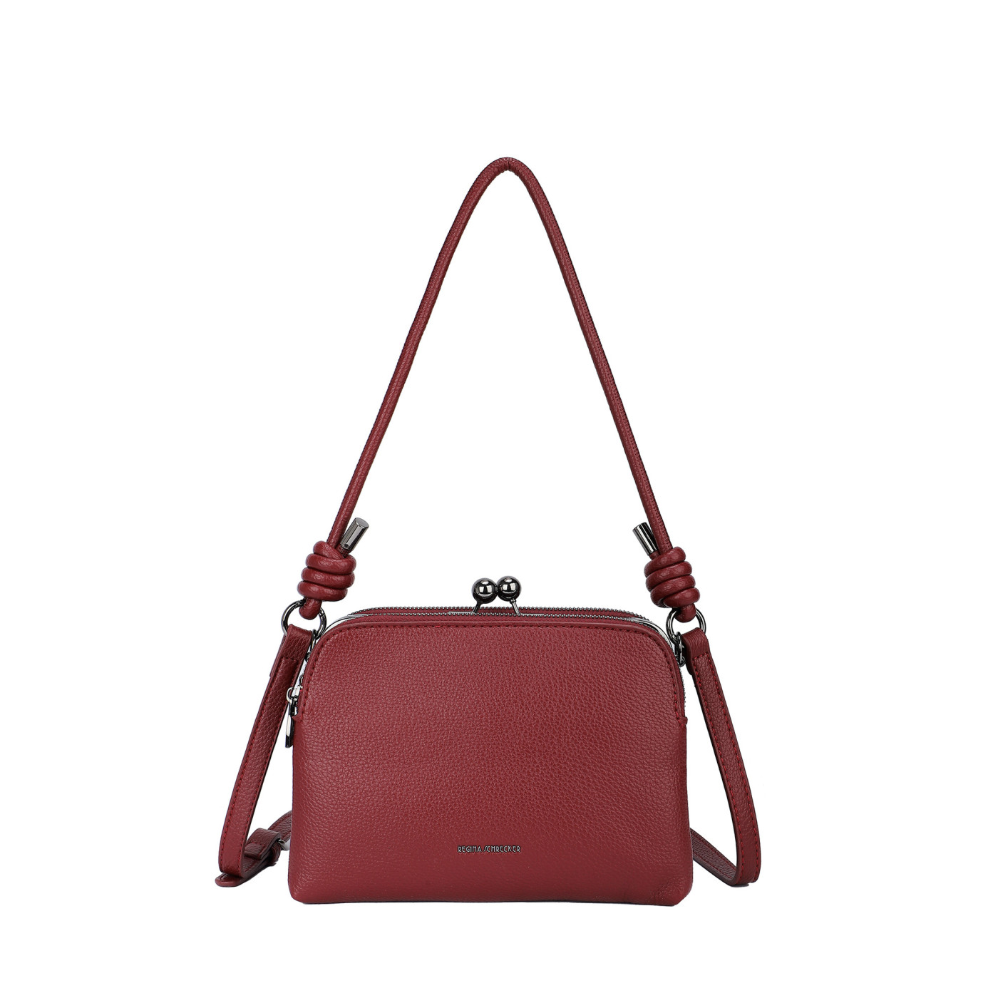 Shoulder bag with grandmother clasp