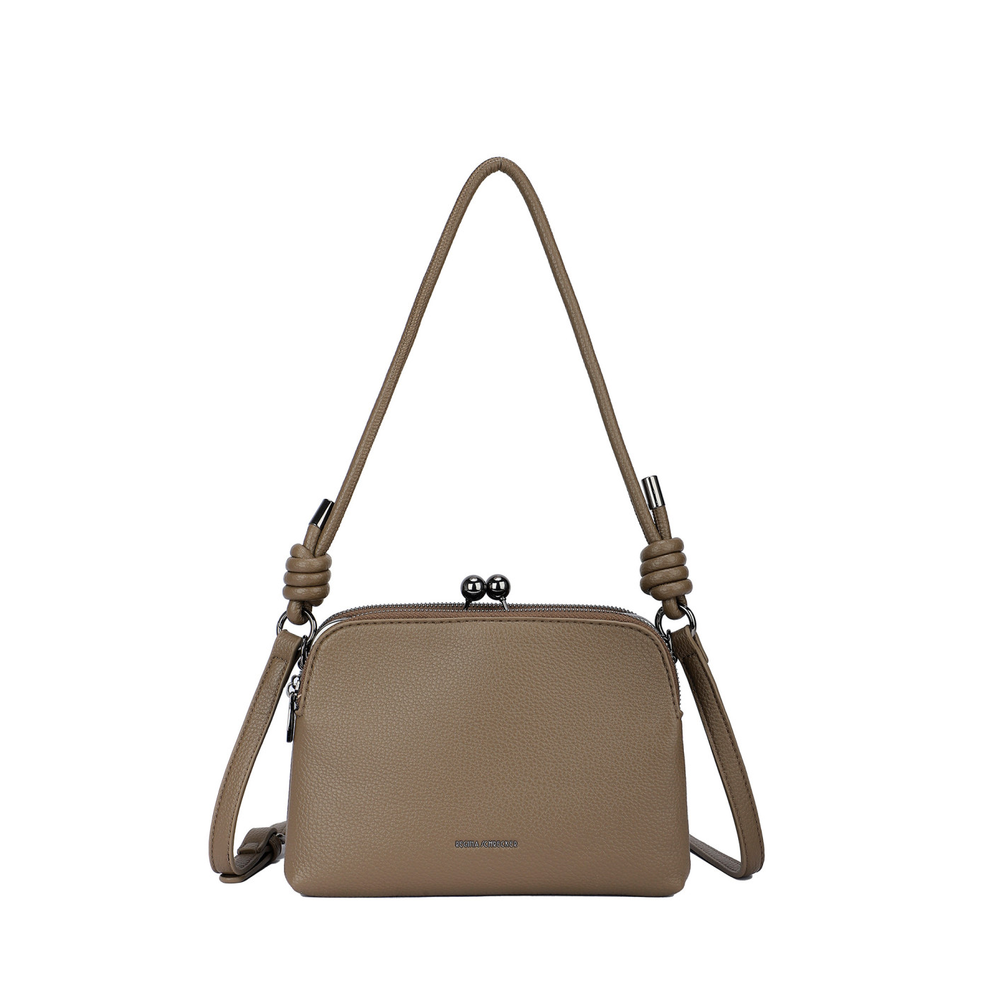 Shoulder bag with grandmother clasp