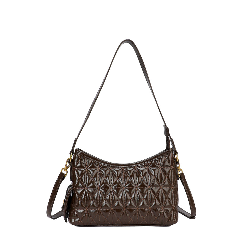 Borsa a tracolla in vernice