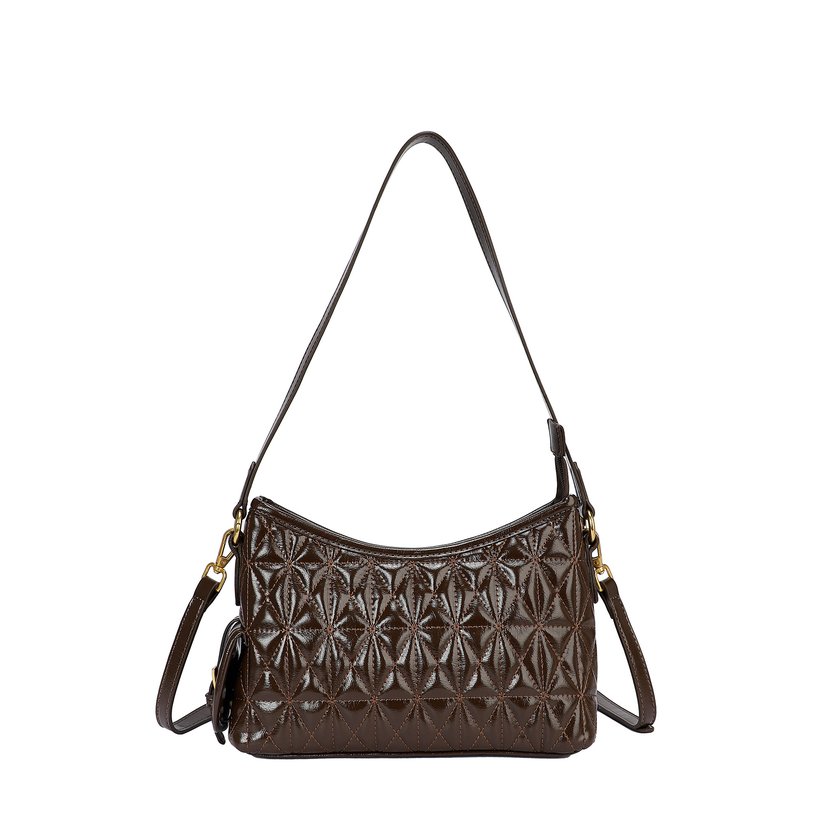 Sac à main à bandoulière en vernis