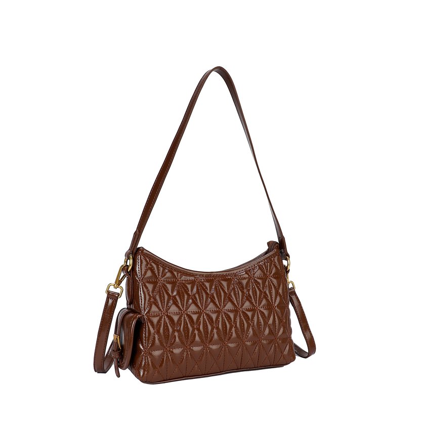 Sac à main à bandoulière en vernis