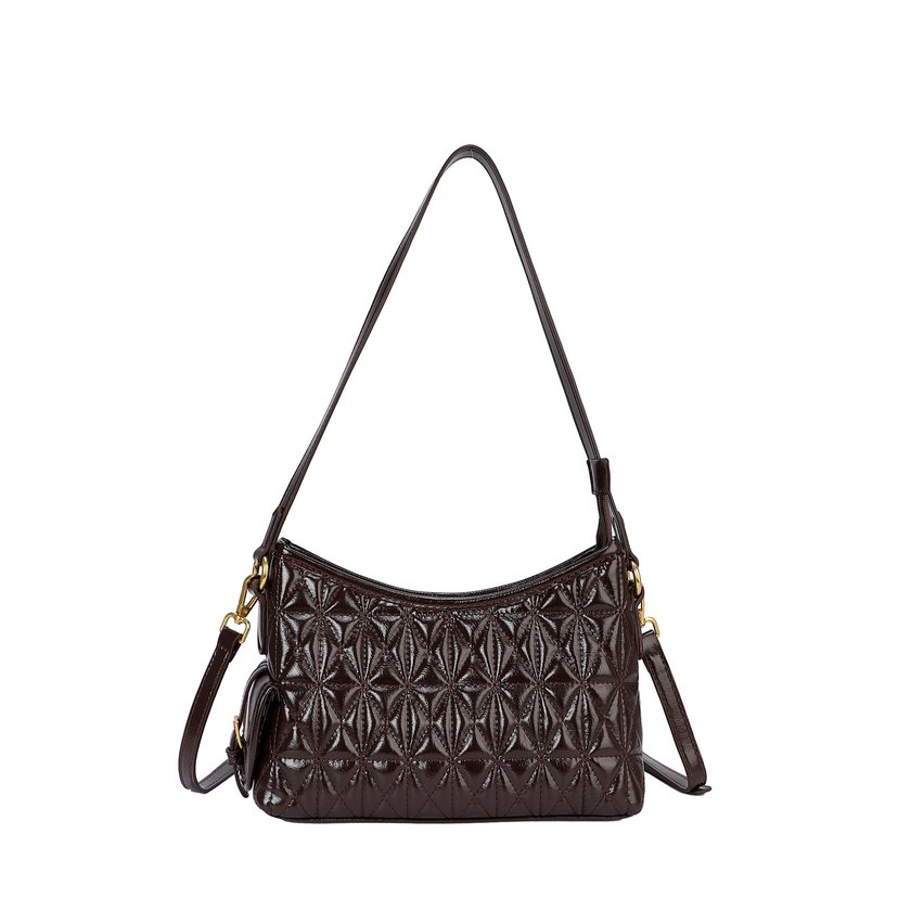 Sac à main à bandoulière en vernis