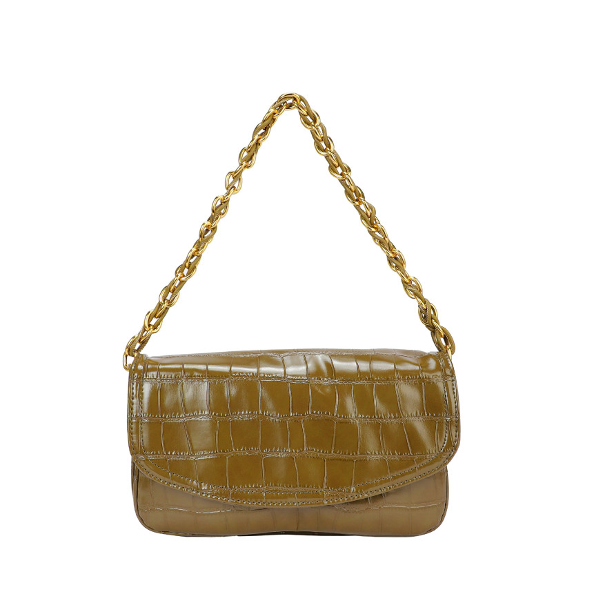 Borsa a tracolla in vernice