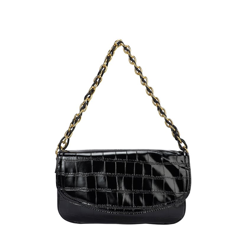 Sac à main à bandoulière en vernis