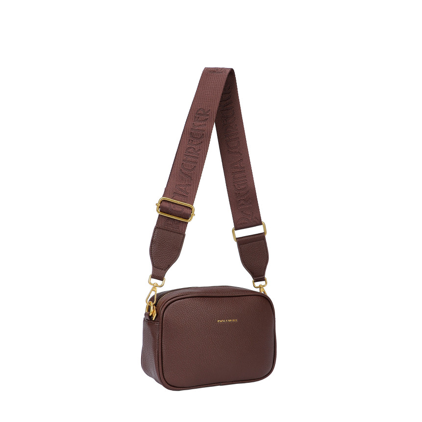 Bolso bandolera con correa ancha