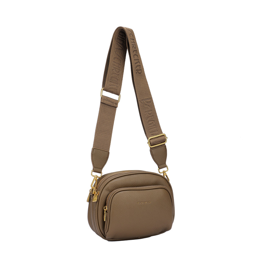 Bolso bandolera con correa ancha