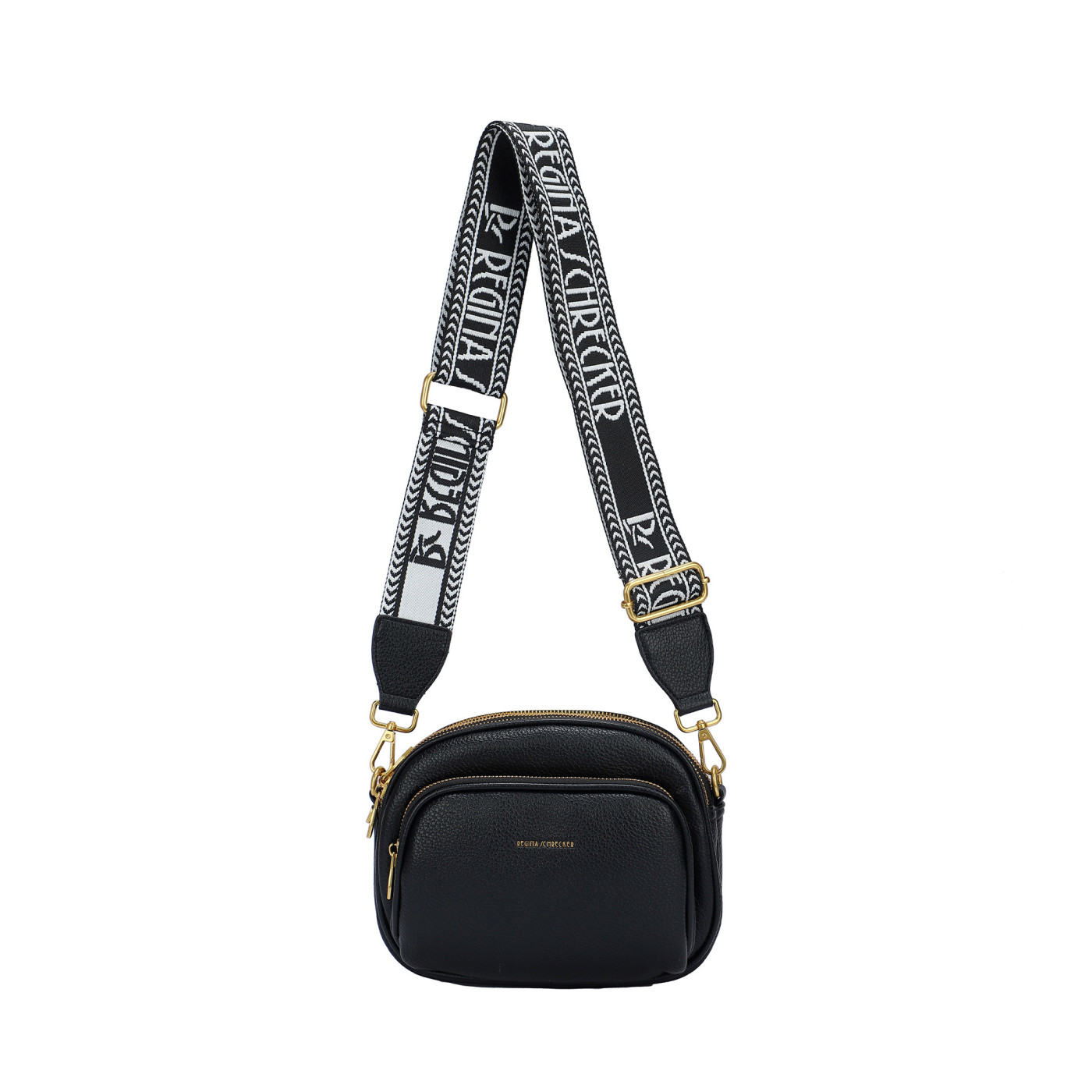 Bolso bandolera con correa ancha