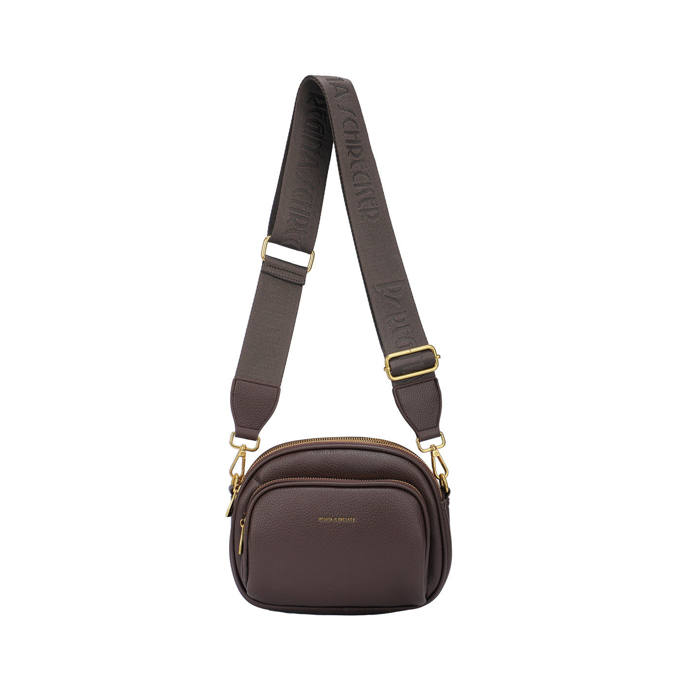 Bolso bandolera con correa ancha