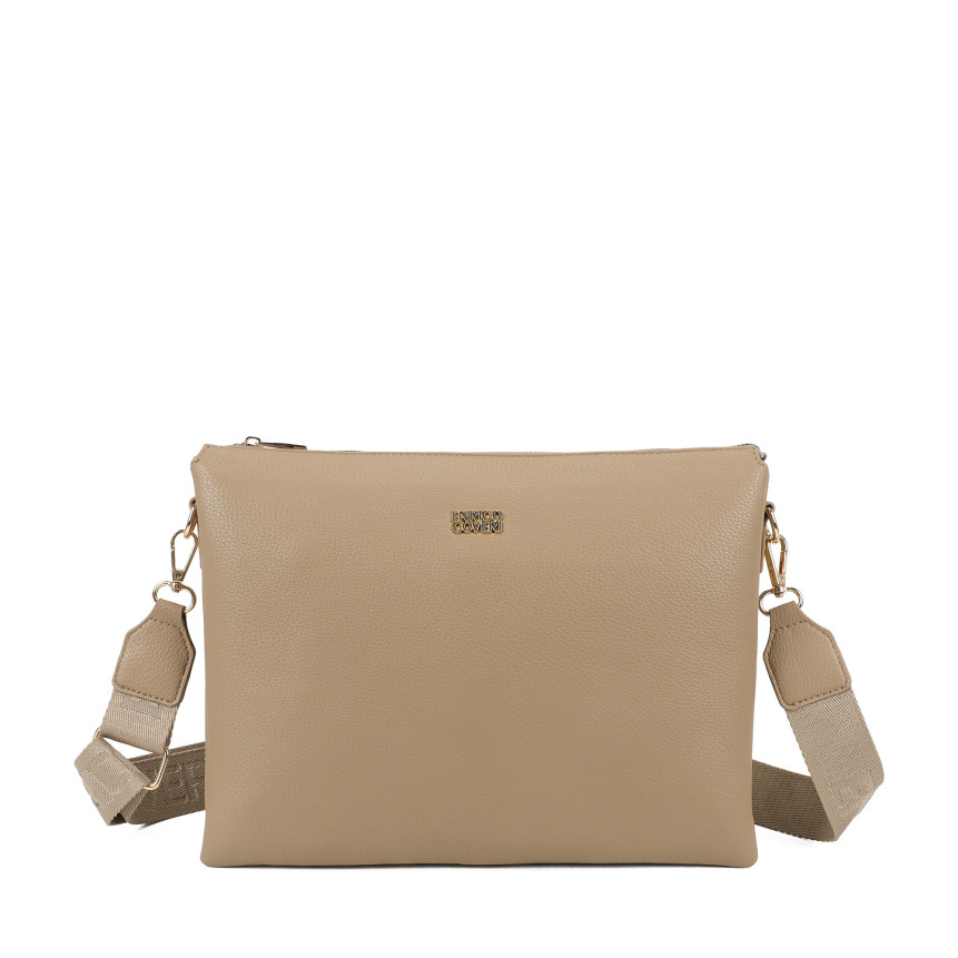 Bolso bandolera con correa ancha