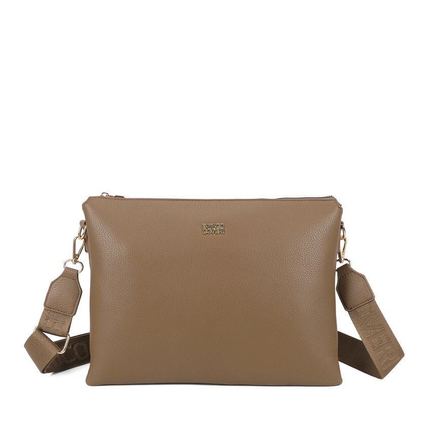 Bolso bandolera con correa ancha