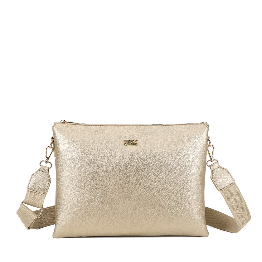 Bolso bandolera con correa ancha
