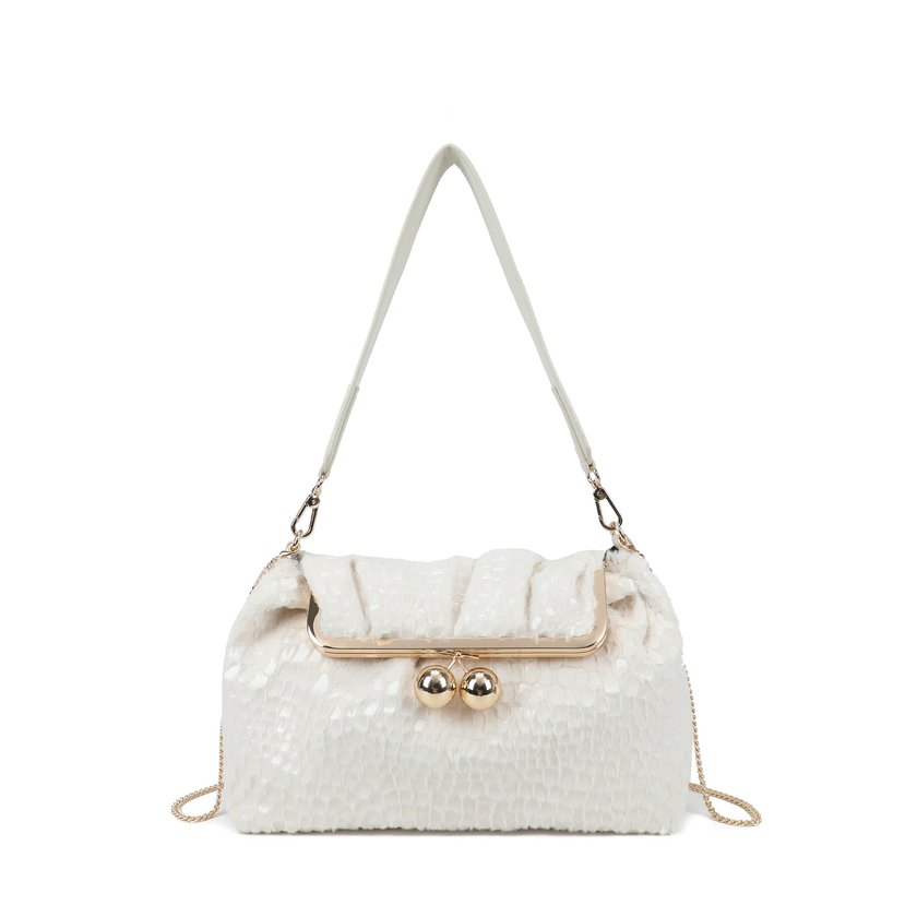 Sac à main à bandoulière en vernis