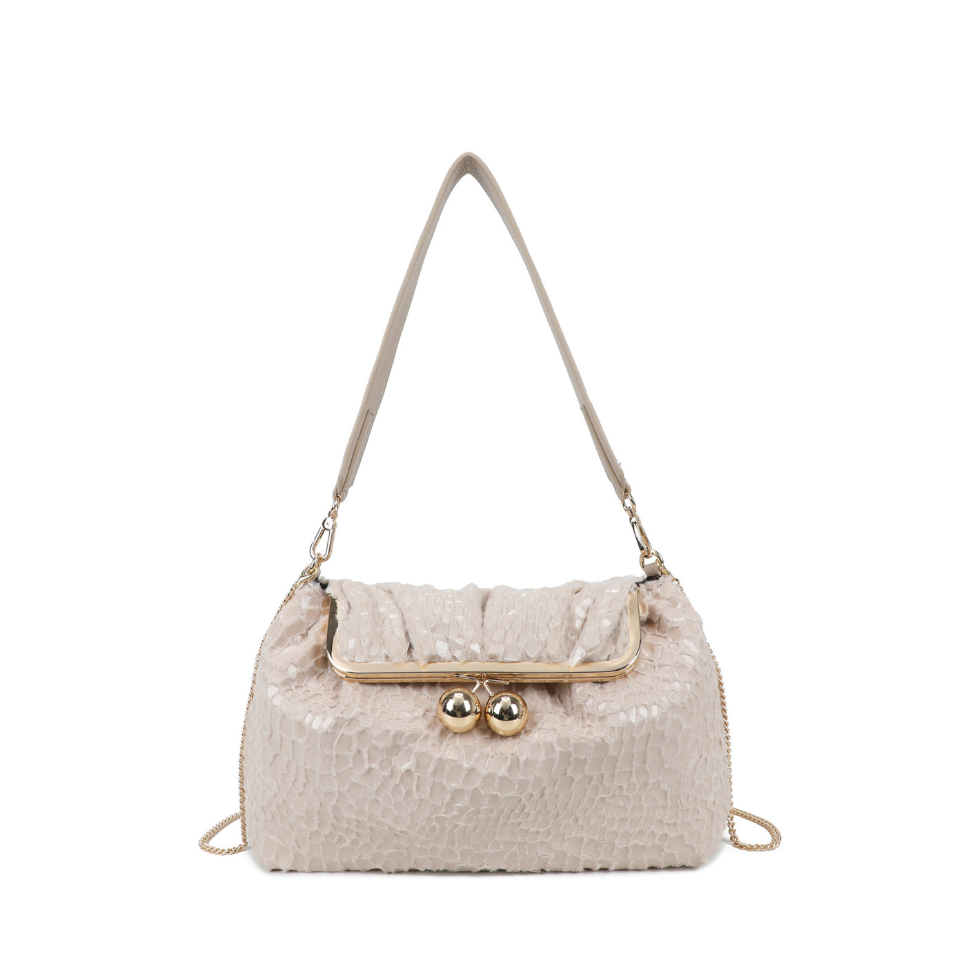 Borsa a tracolla in vernice