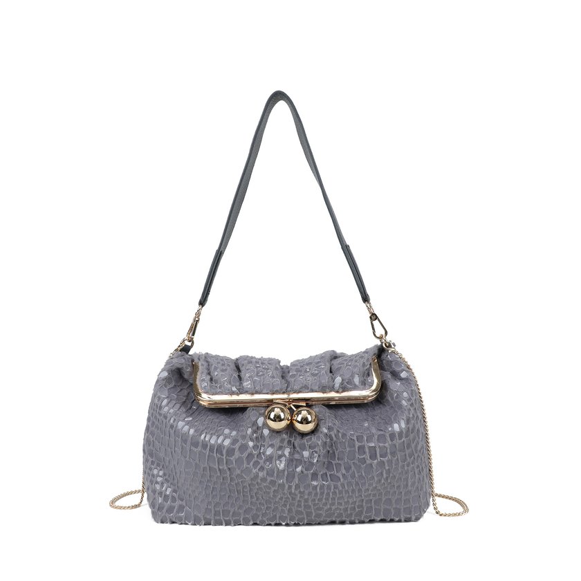 Sac à main à bandoulière en vernis