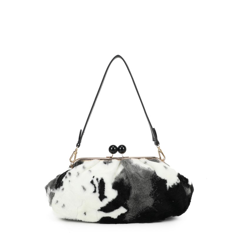 Mala de ombro animal print