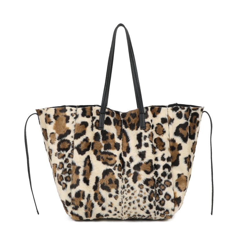 Bolso Shopper con estampado animal