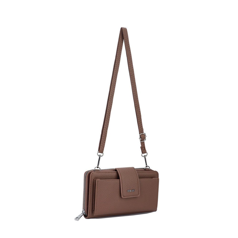 Wallet for Women with Crossbody Strap