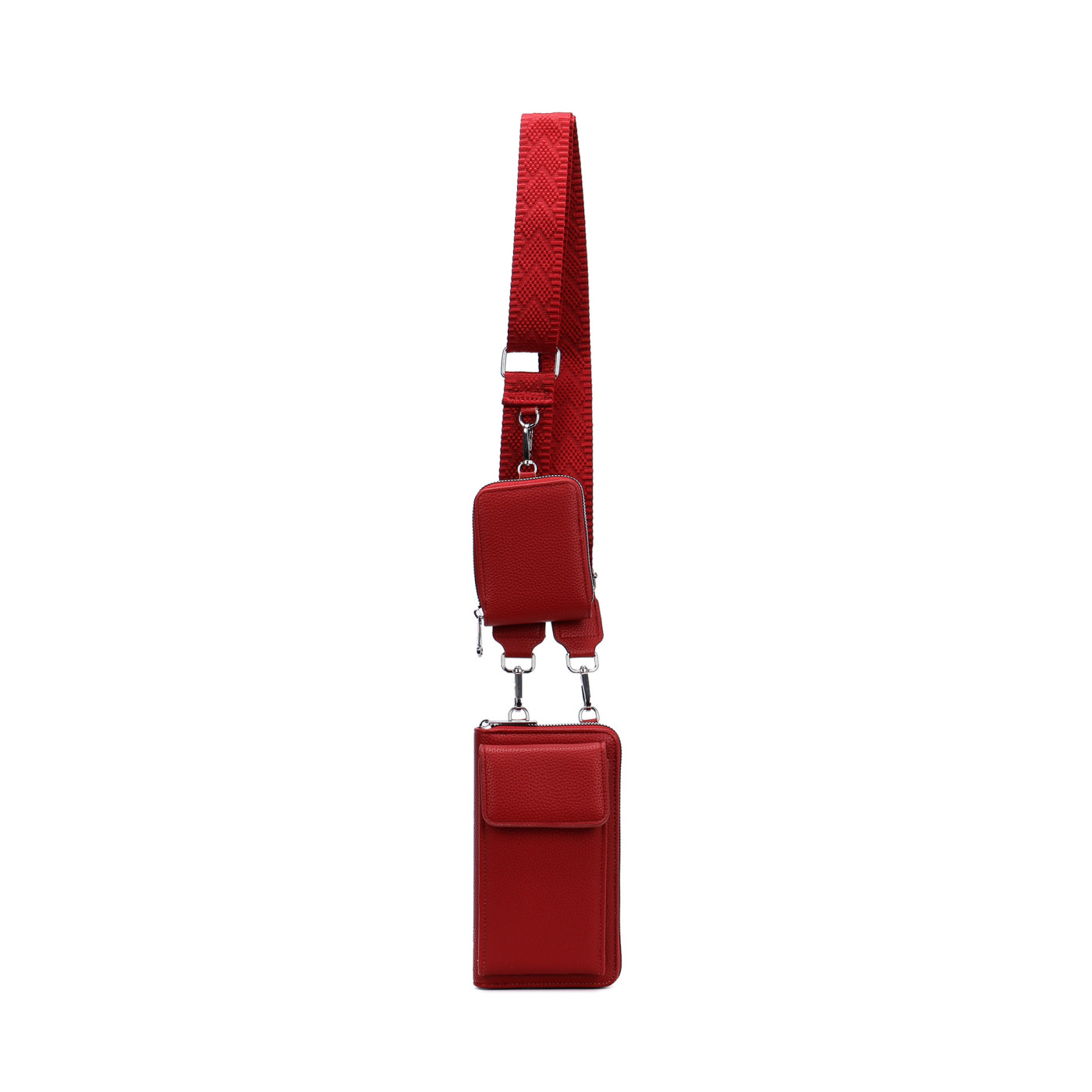 Porta telefono con tracolla spessa