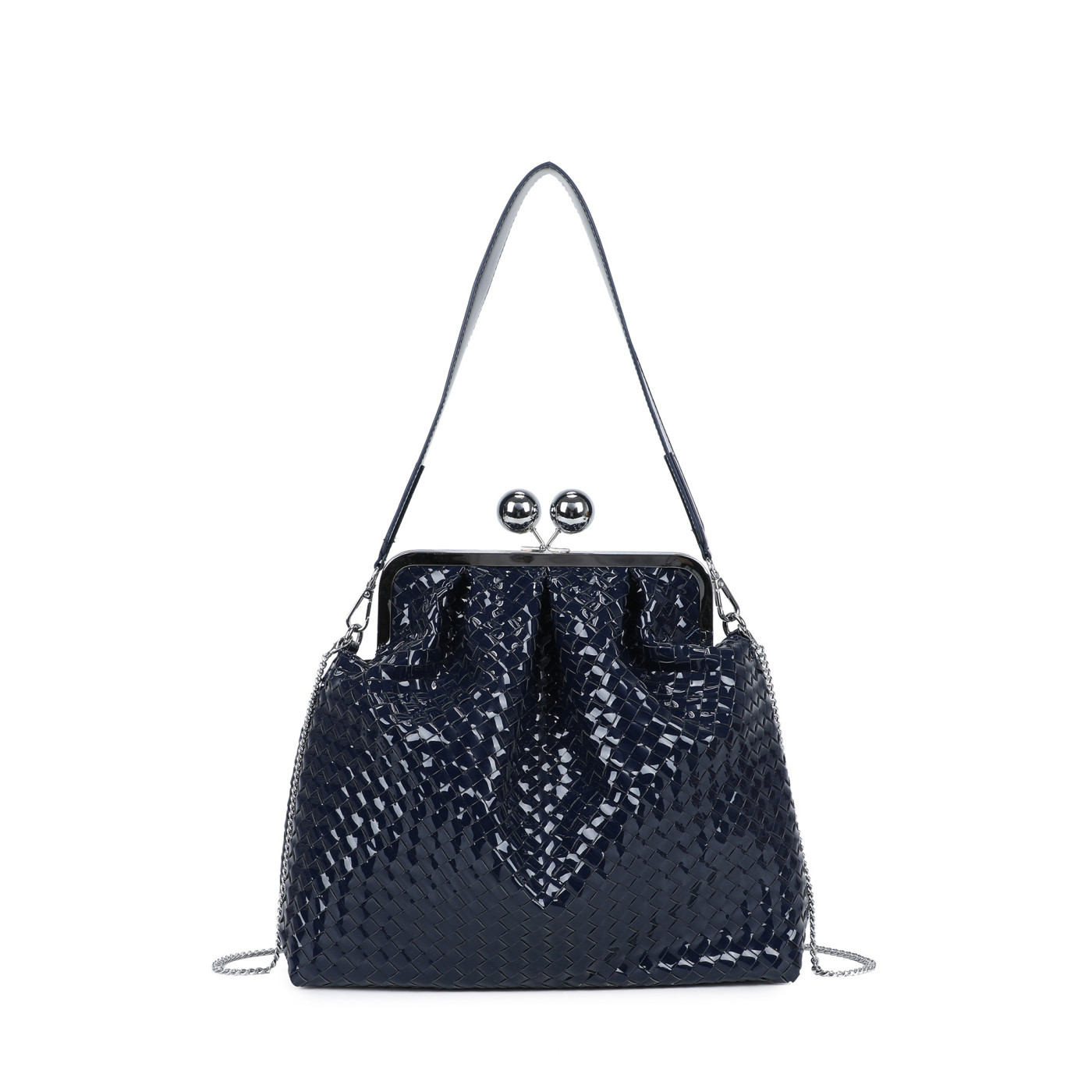 Patent Leather Shoulder Bag