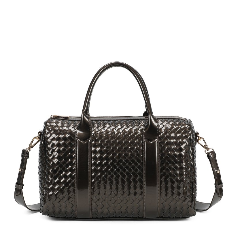 Sac à main Shopper en vernis et détails