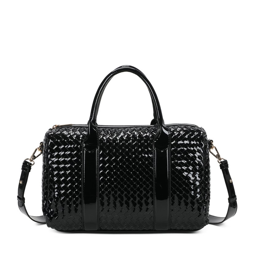 Sac à main Shopper en vernis et détails