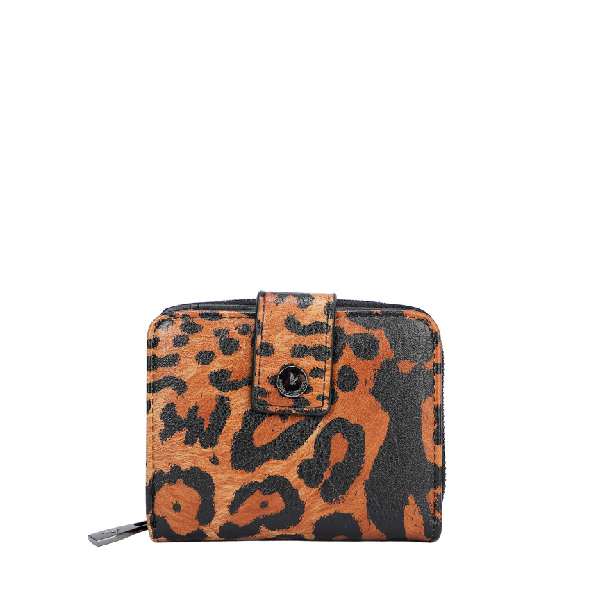 Animal Print Wallet for Women