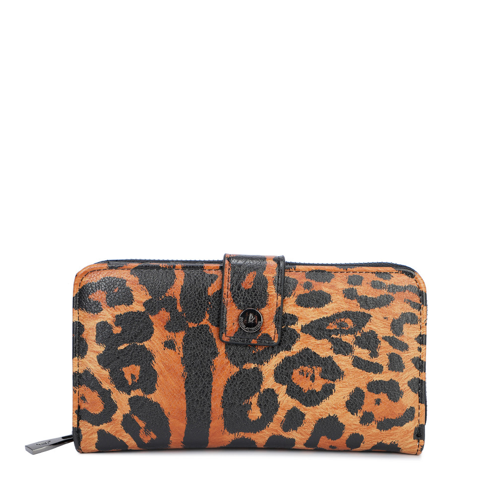 Animal Print Wallet for Women