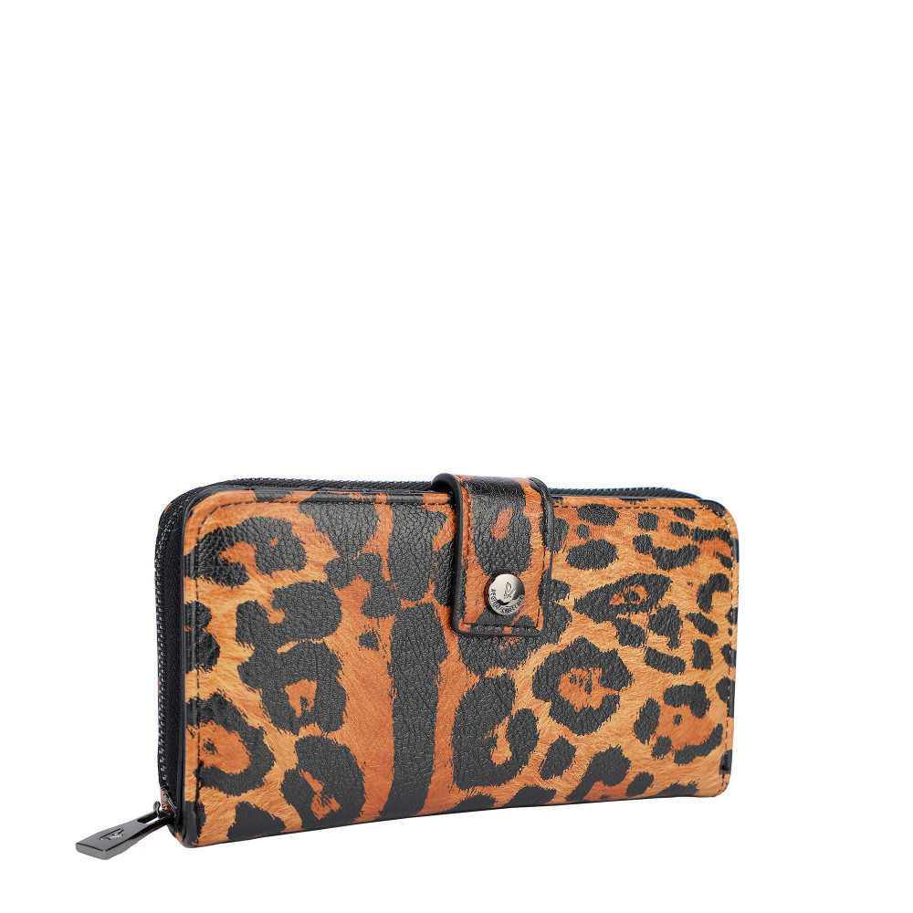 Animal Print Wallet for Women