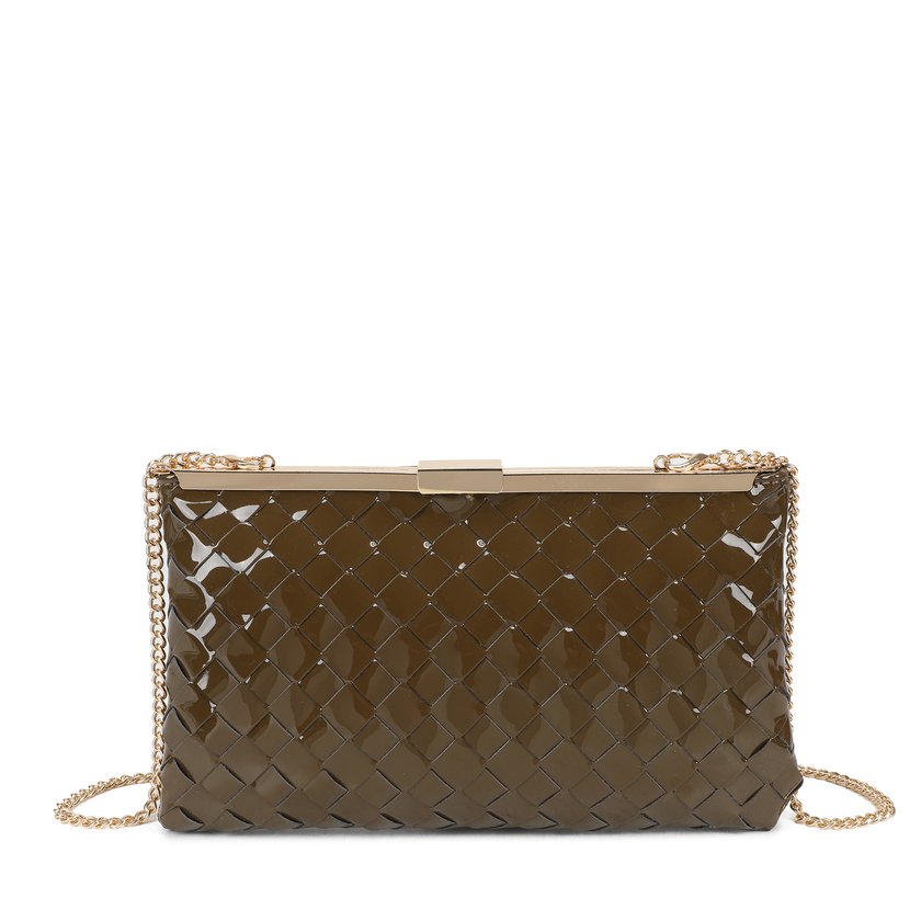 Patent Leather Clutch for Women