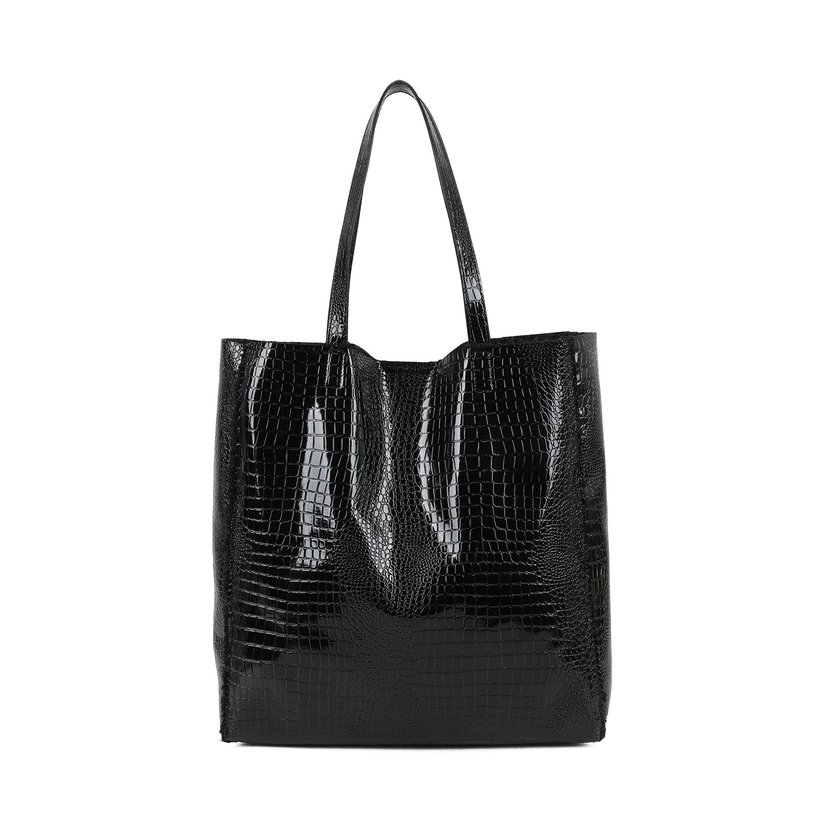 Sac à main Shopper en vernis