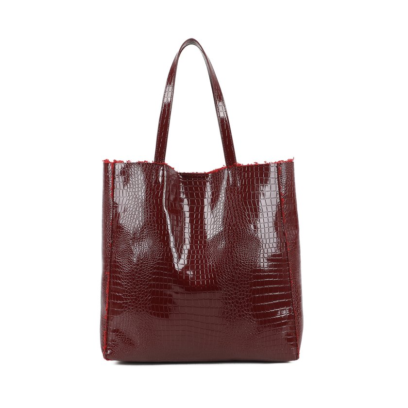 Sac à main Shopper en vernis