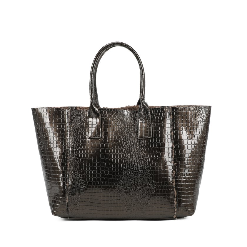 Sac à main Shopper en vernis