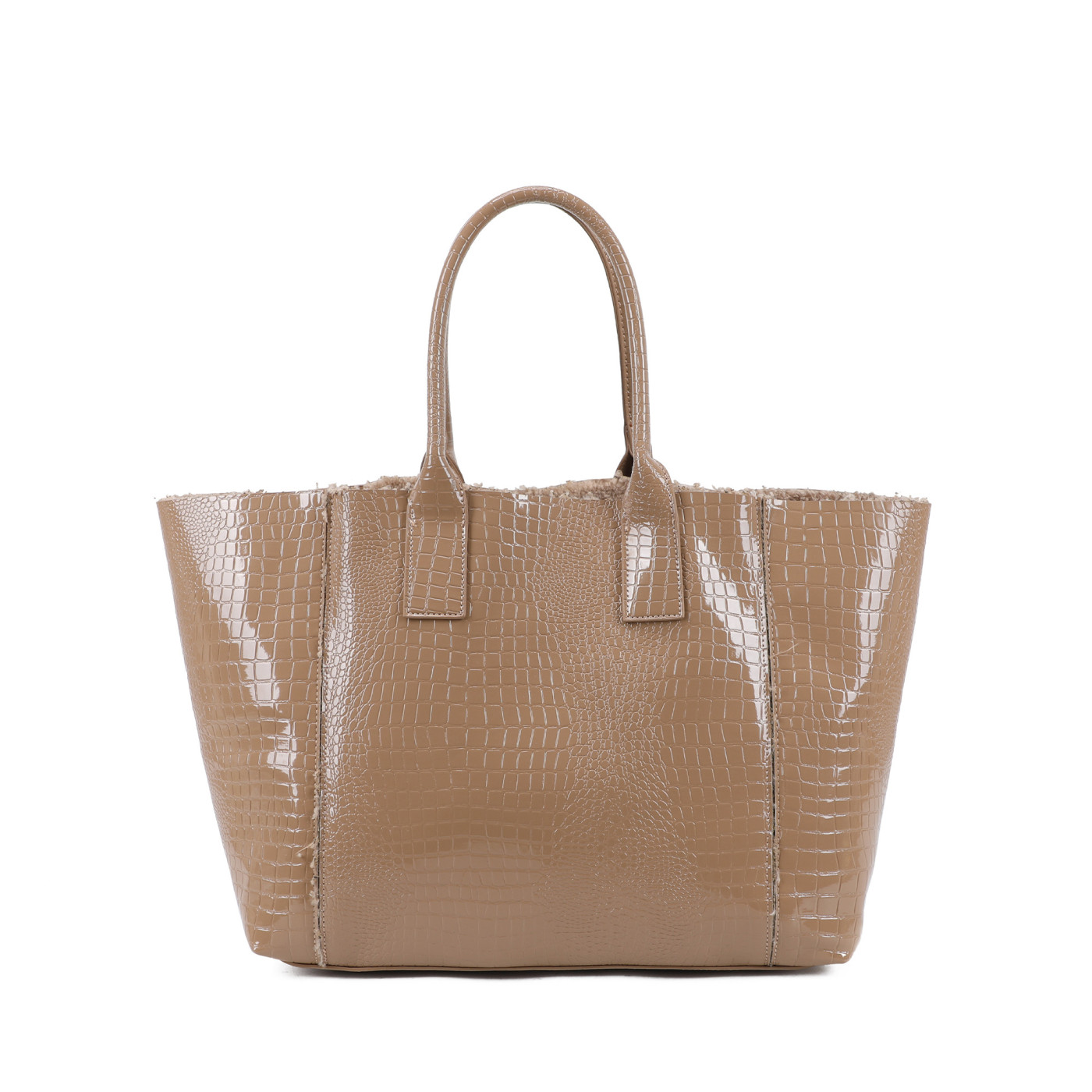 Sac à main Shopper en vernis