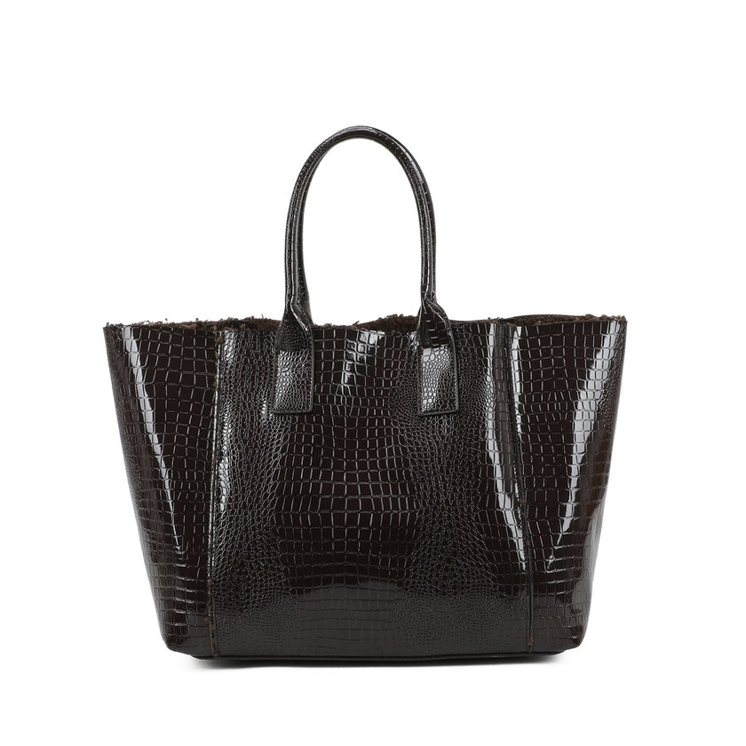 Sac à main Shopper en vernis