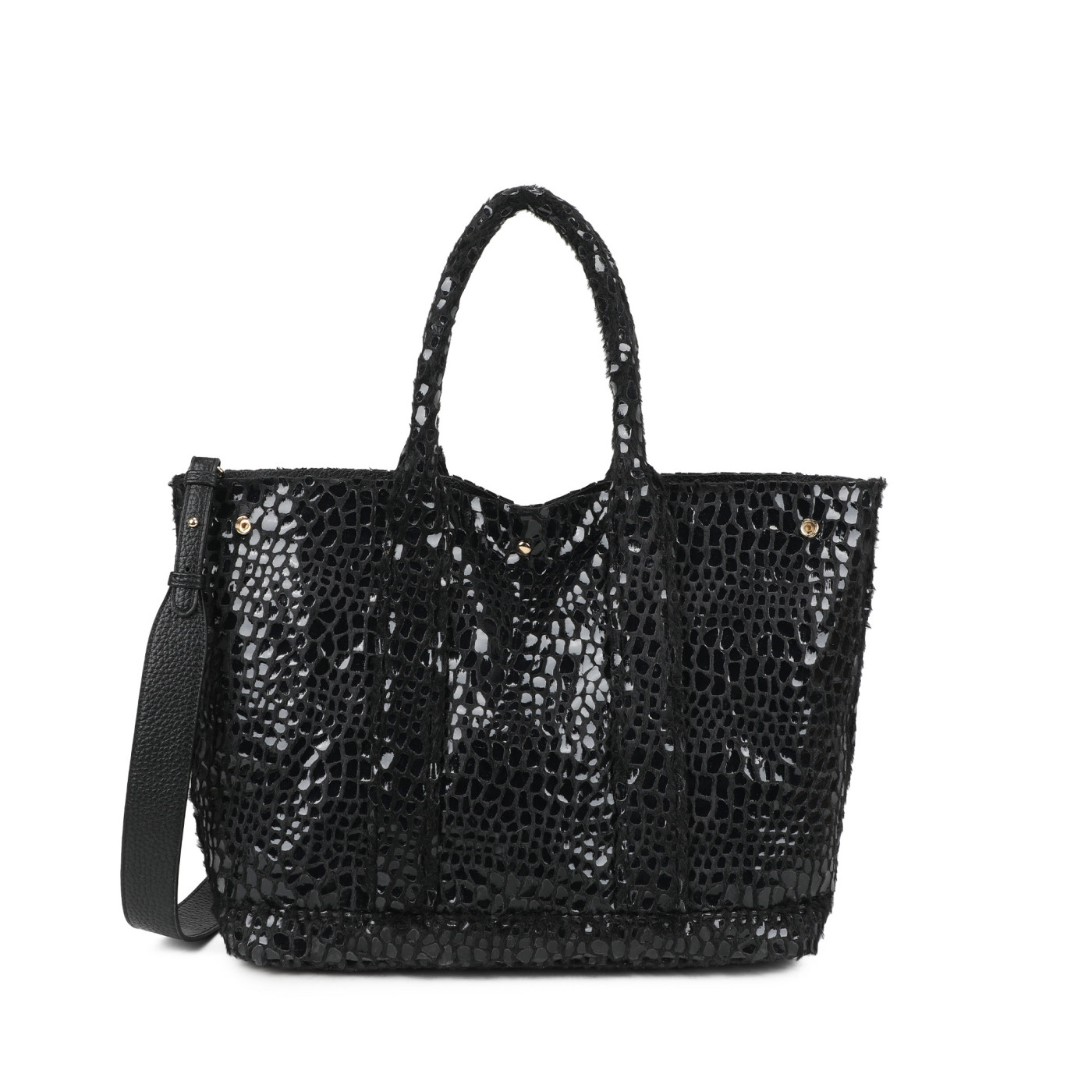 Sac à main Shopper en vernis