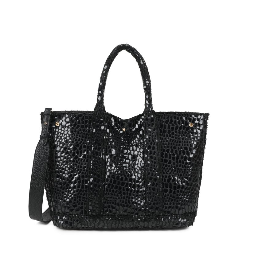 Sac à main Shopper en vernis