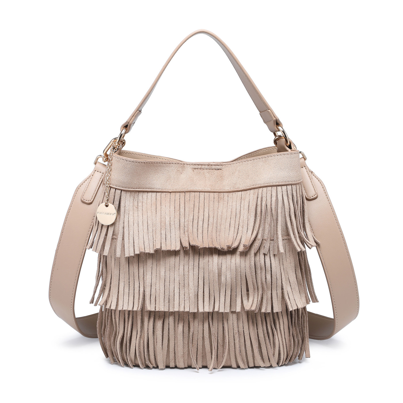Shopper Bag with Fringes