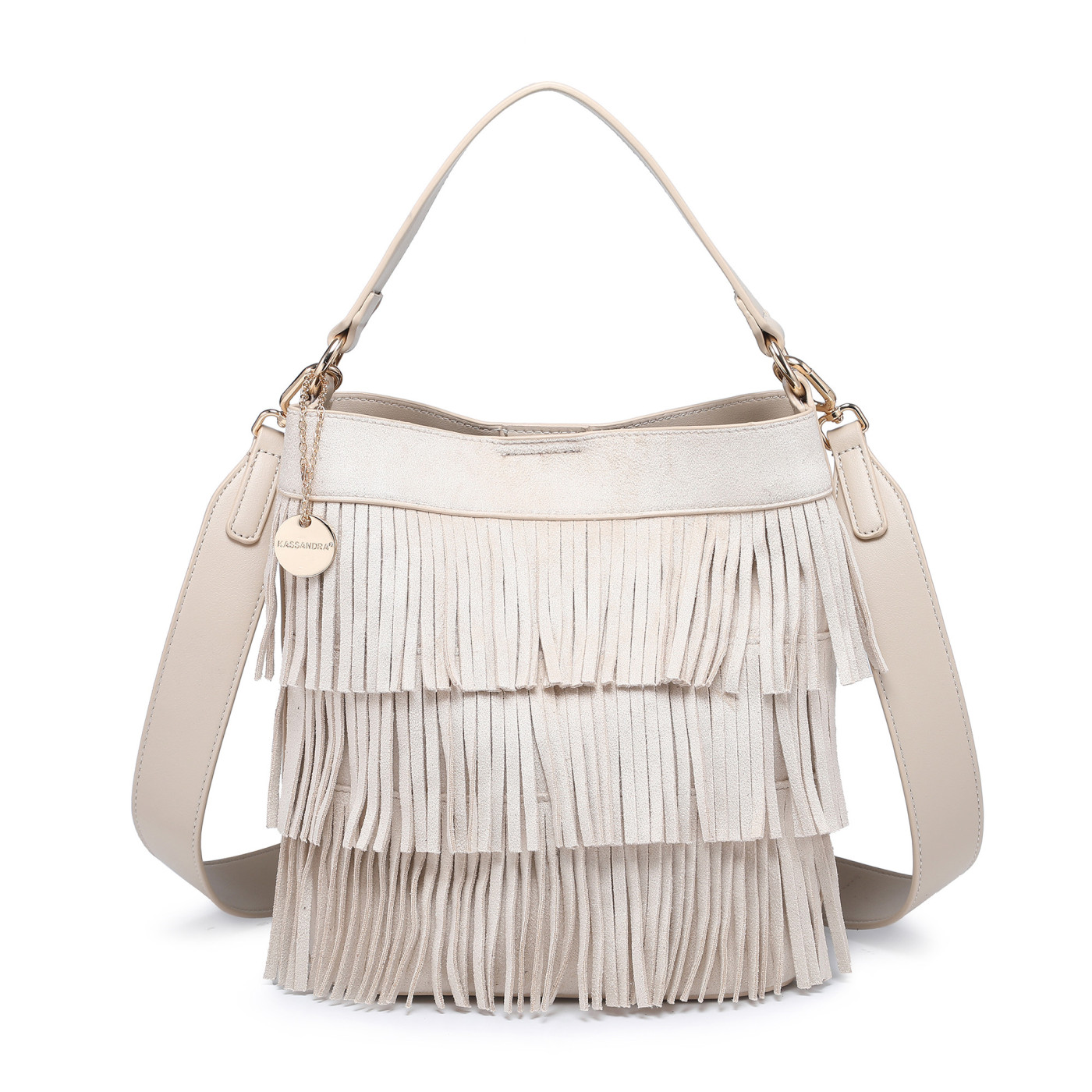 Shopper Bag with Fringes