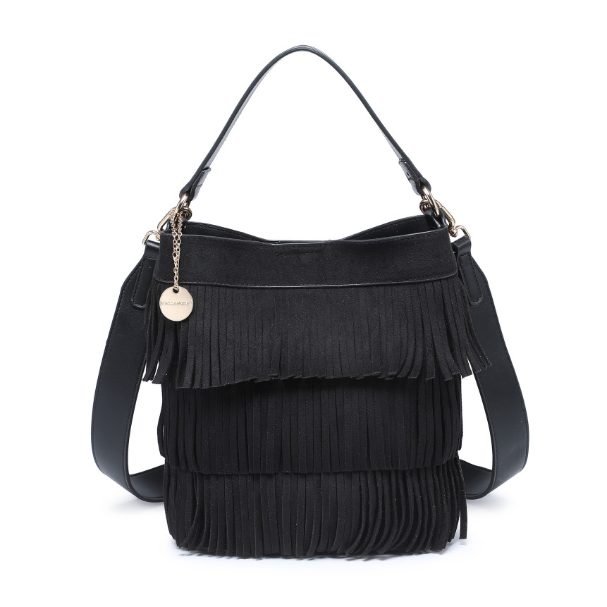 Borsa Shopper con frange
