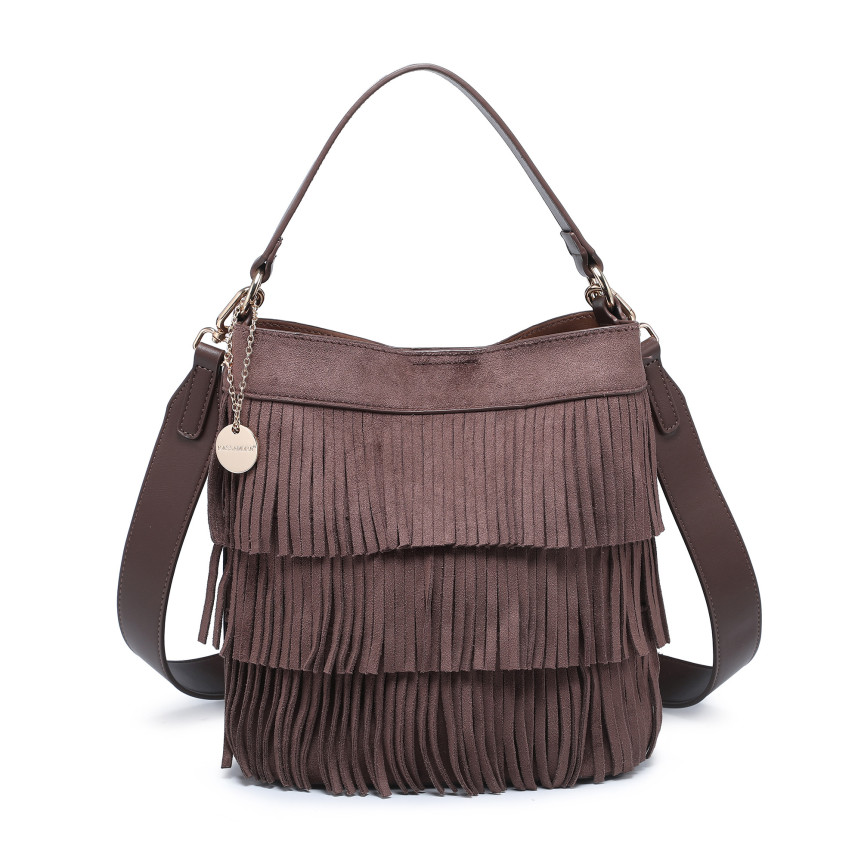 Shopper Bag with Fringes