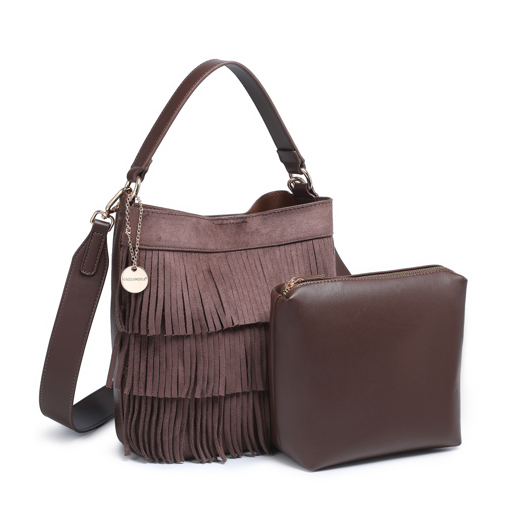 Shopper Bag with Fringes