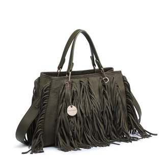 Mala Shopper com franjas