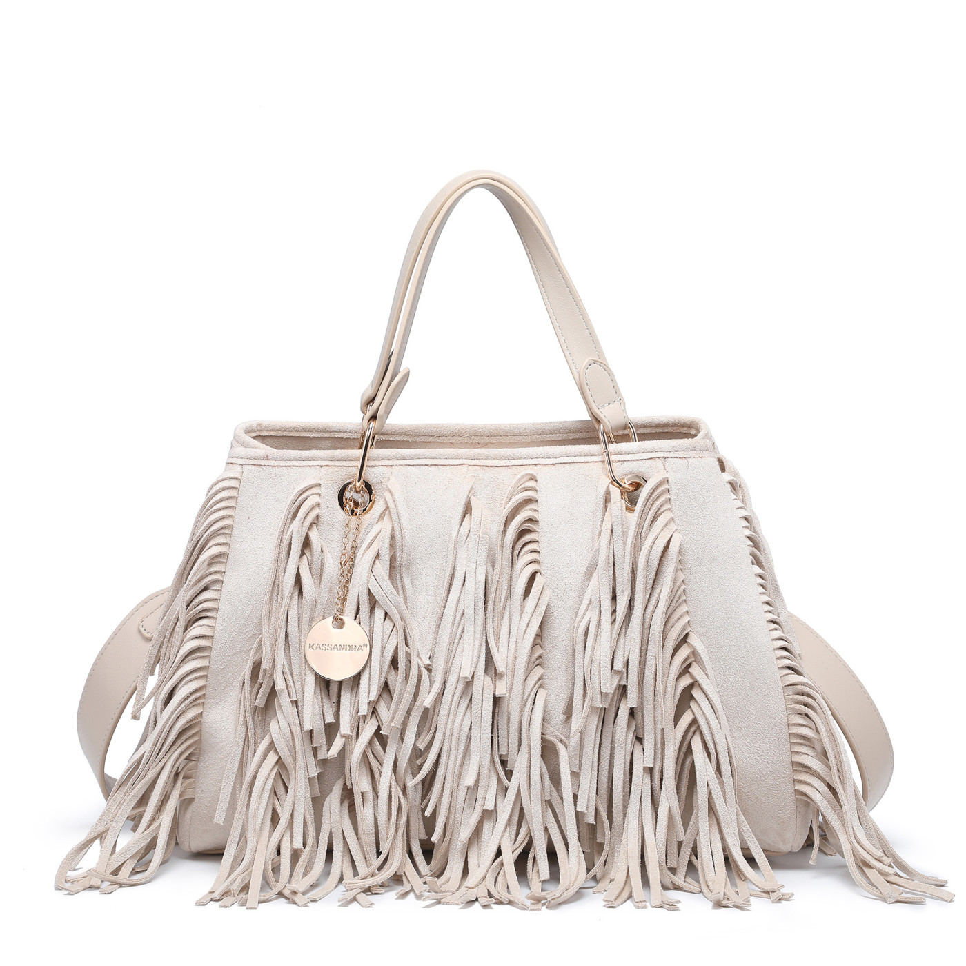 Shopper Bag with Fringes