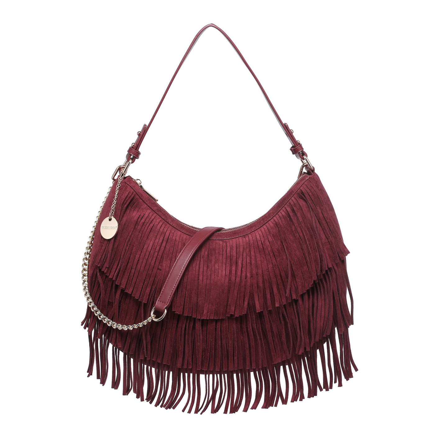 Shoulder Bag with Fringes