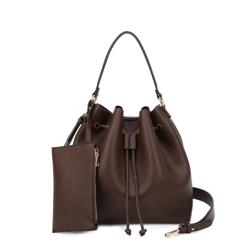 Sac à main Shopper style bonbon
