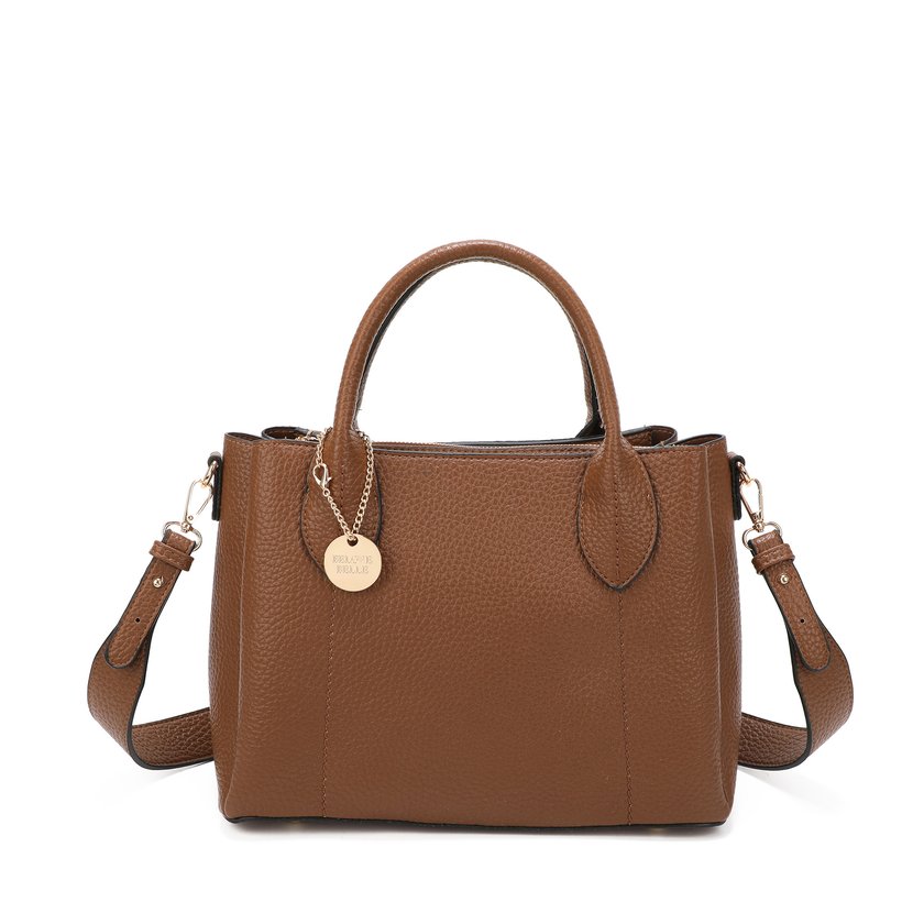 Bolso Shopper con colgante