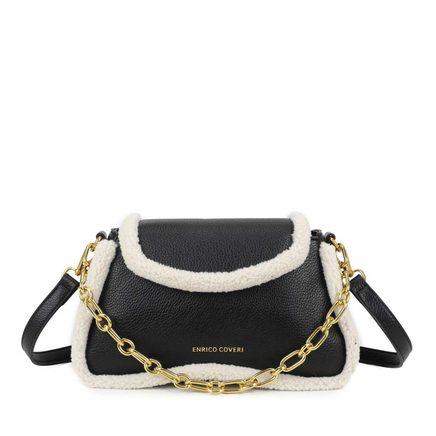 Crossbody Bag with Fur