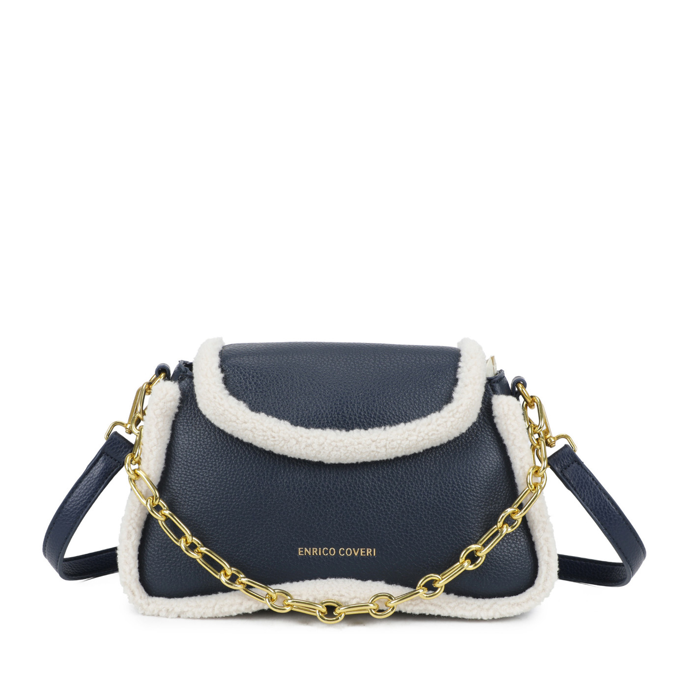 Crossbody Bag with Fur