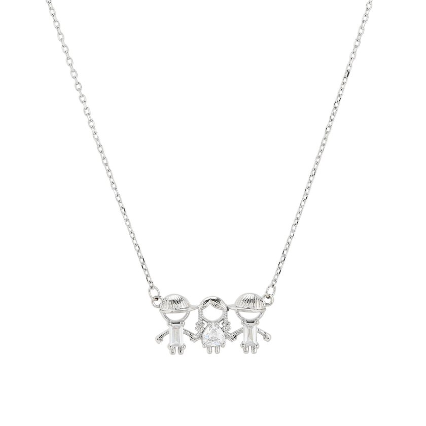 Necklace BeLove with two boys and one girl