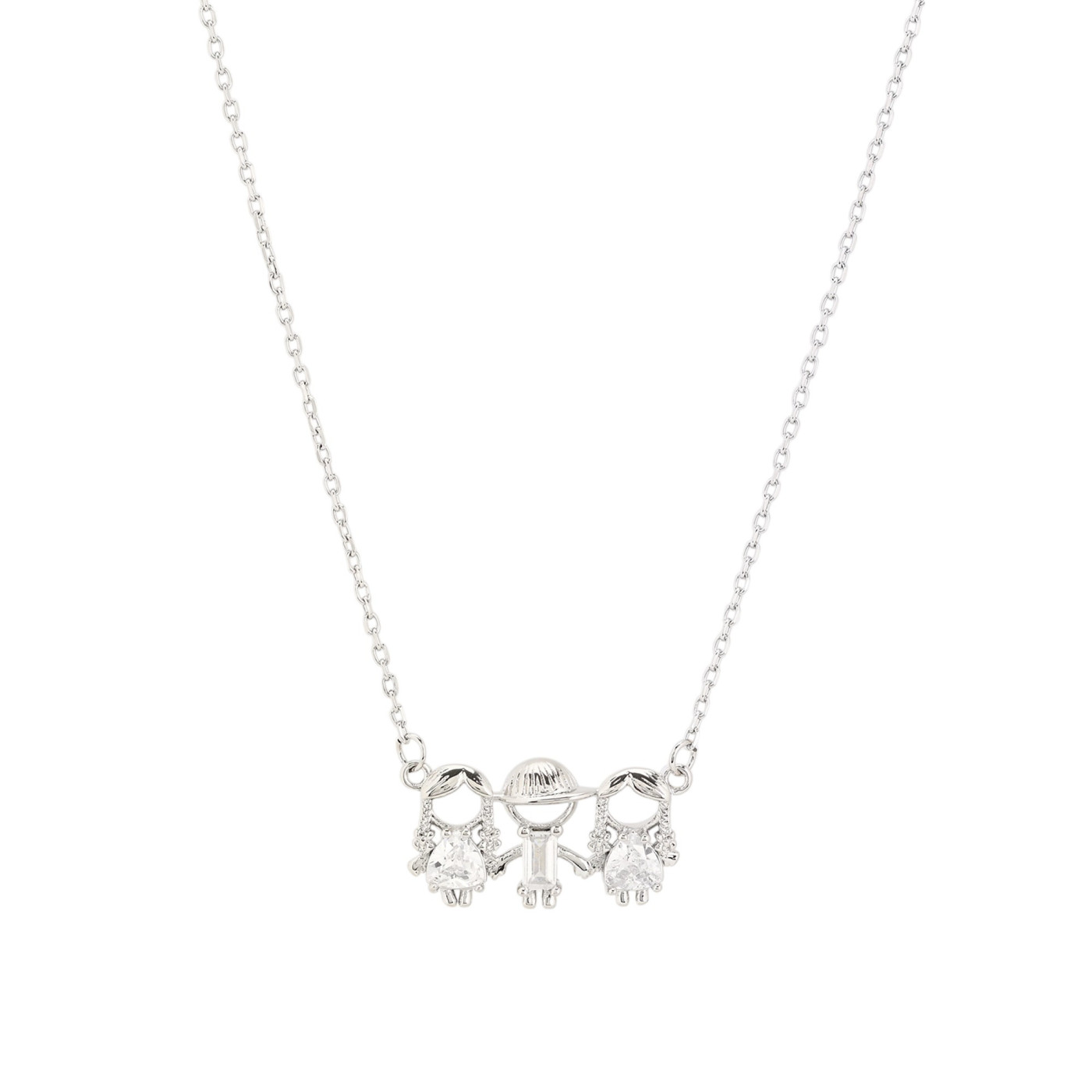 Collier BeLove avec deux filles et un garçon
